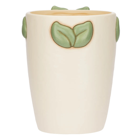 Il Vaso Grande Malva è un raffinato vaso in ceramica decorata a mano impreziosito da un'applicazione in rilievo con fiori colorati e una delicata farfalla. Questo complemento d'arredo dal design elegante e naturale è l'ideale per valorizzare i tuoi ambienti o come esclusiva idea regalo per la casa.
