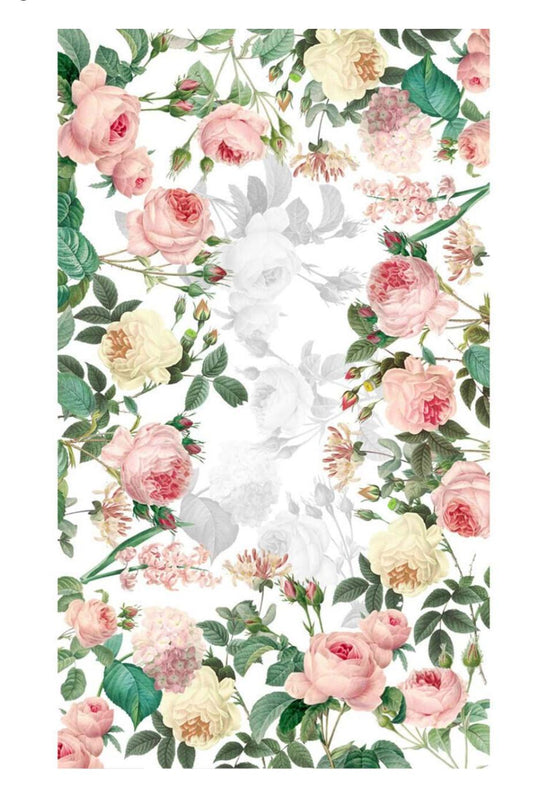 Tovaglia "Le Rose del Borgo"