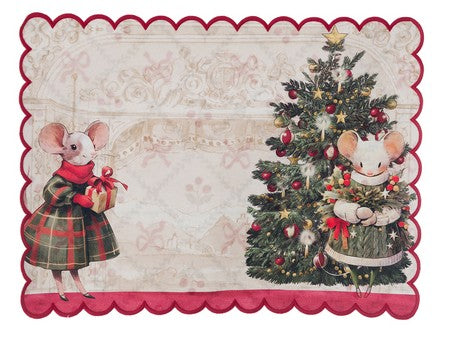 Tovaglietta Americana in Vinile "Favola di Natale"