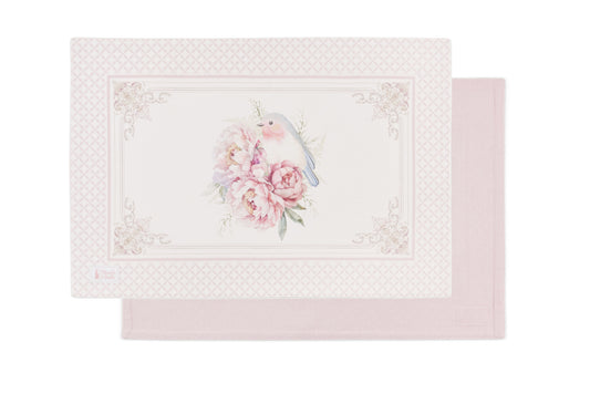 Tovaglietta Fiori Rosa "Fiorirà"