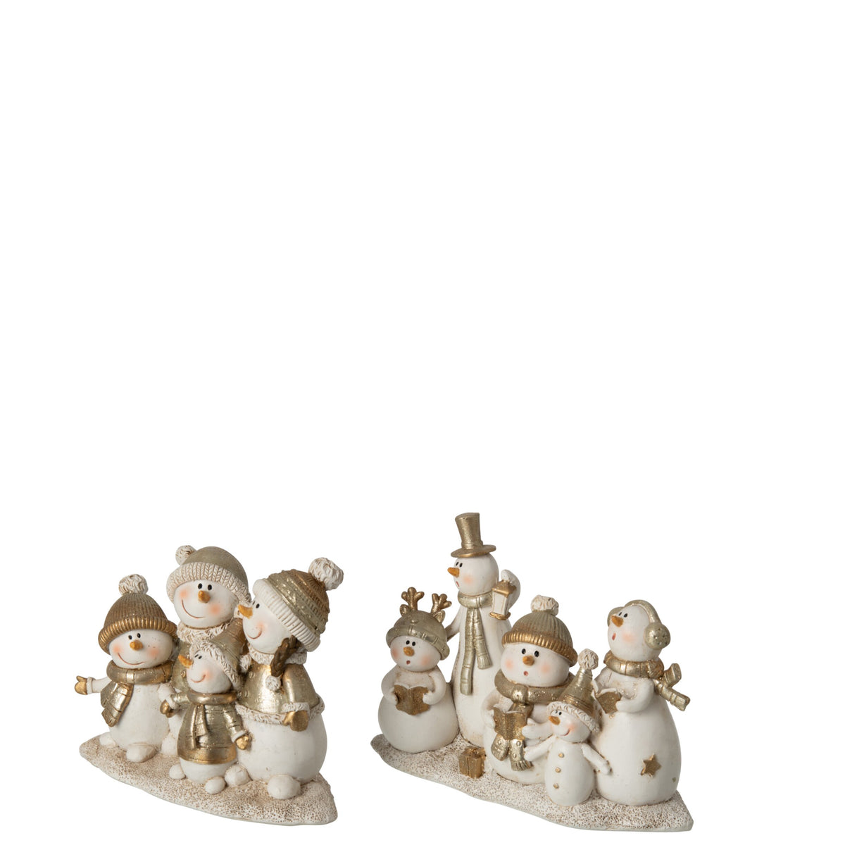 Assortimento Quartetto Pupazzi di Neve