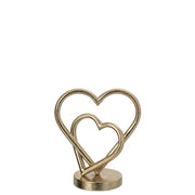 Cuore in Metallo Oro