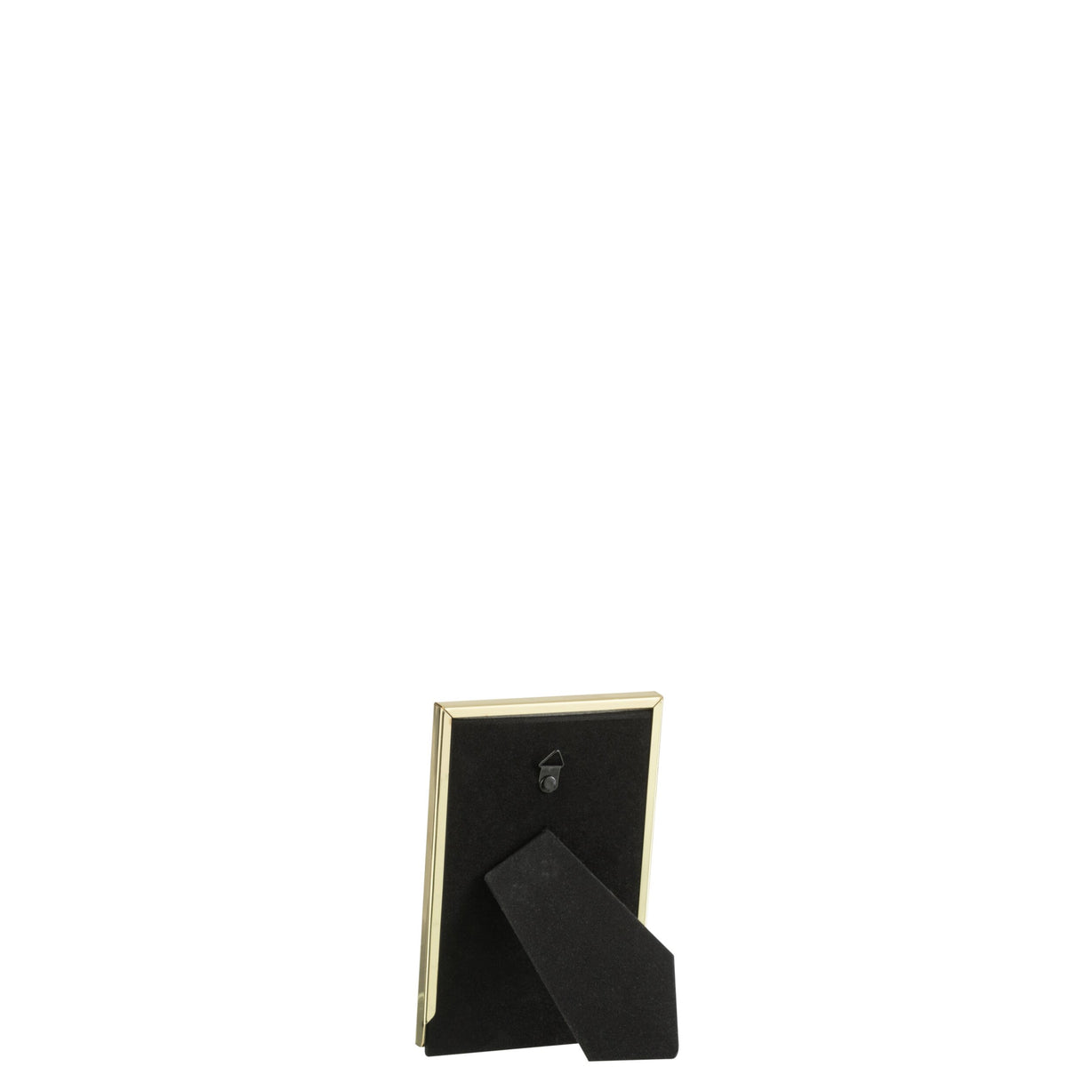 Portafoto piccolo jolipa con bordo in metallo oro martellato, adatto a foto 10x15 cm. Cornice da appoggio dal design elegante con supporto posteriore, ideale per l'arredamento della casa.