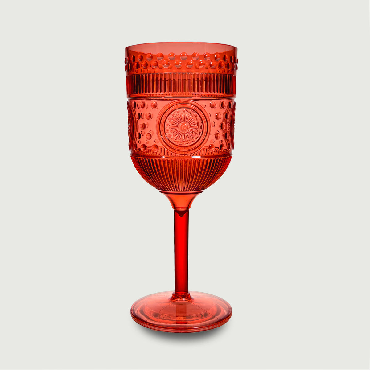 Calice Imperial in Plastica Rossa