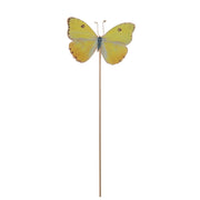 Decoro Farfalla in Metallo Giallo "Adina"