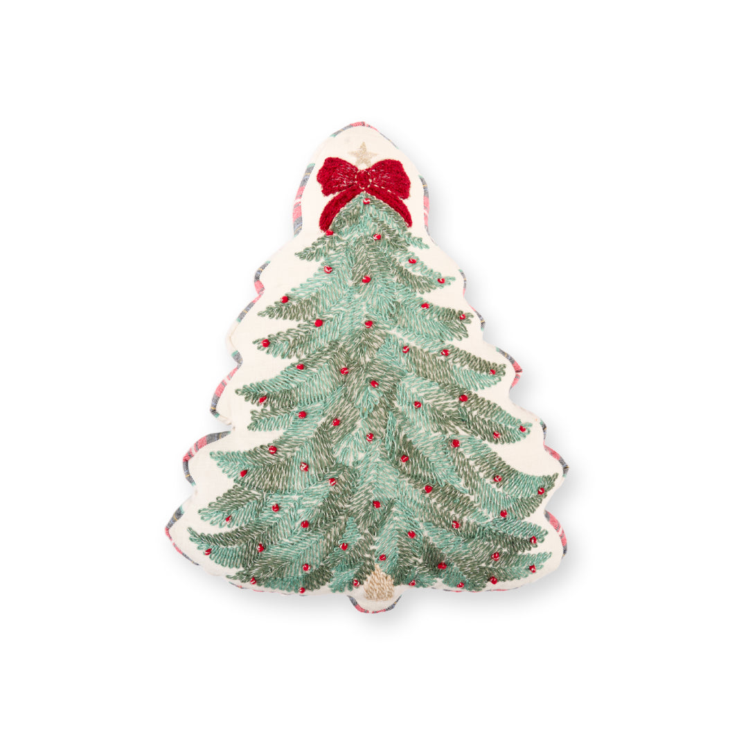 Cuscino Ricamato Albero "Vintage Toys"