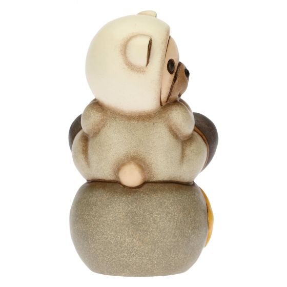 Teddy Astronauta Pesca Stelle in Ceramica