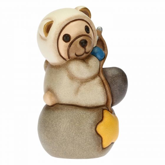 Teddy Astronauta Pesca Stelle in Ceramica