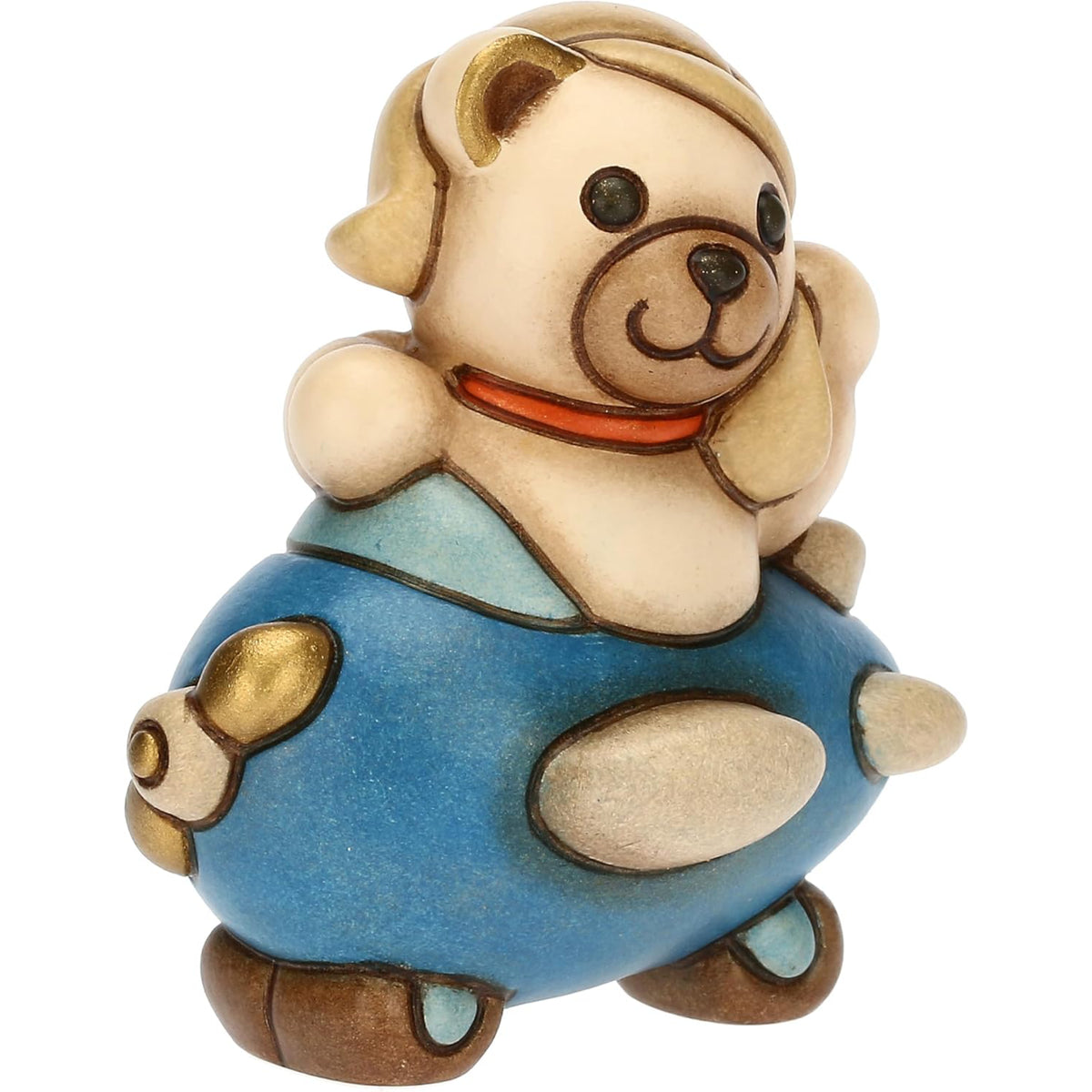 Teddy Motors su Aeroplanino in Ceramica