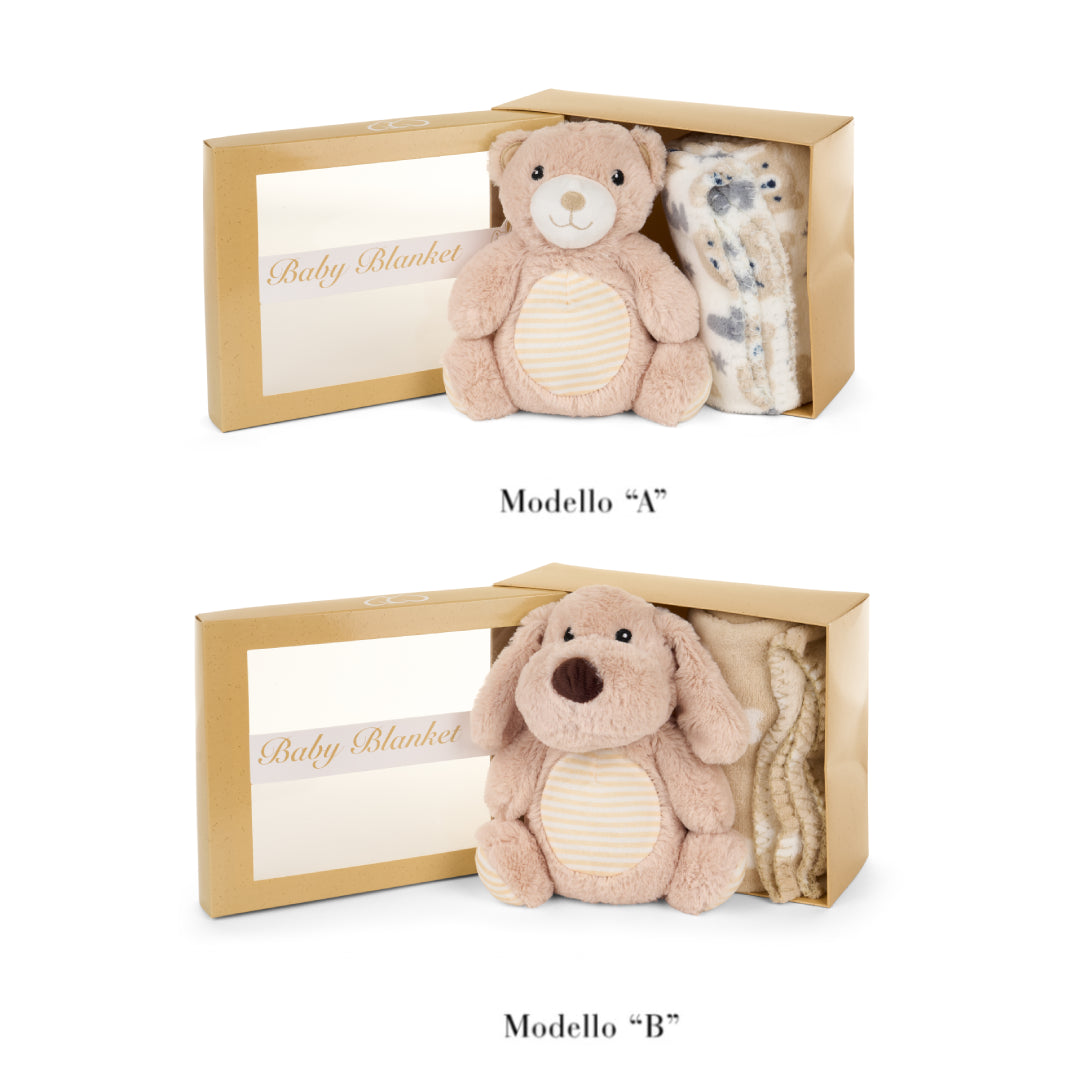 Peluche con Coperta, Assortito