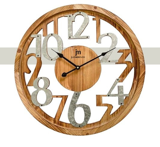 Orologio "Legno e Metallo"