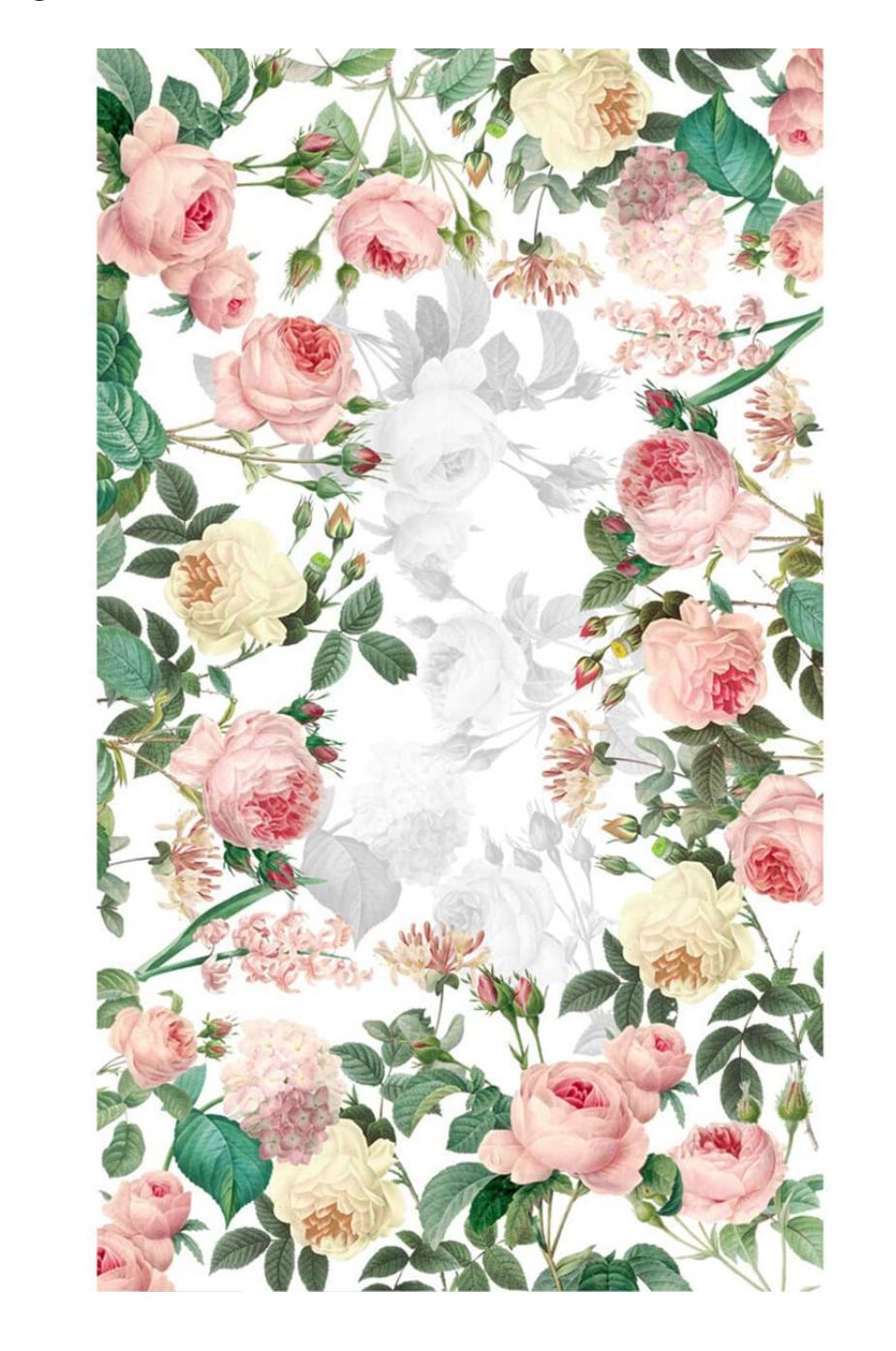 Tovaglia "Le Rose del Borgo"