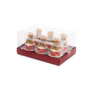 Set 6 Candele Tealight Orso su Tamburo "Vintage Toys"