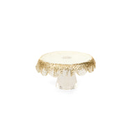 Alzatina con Bordo Goccia Dorato "Silent Gold", Piccola