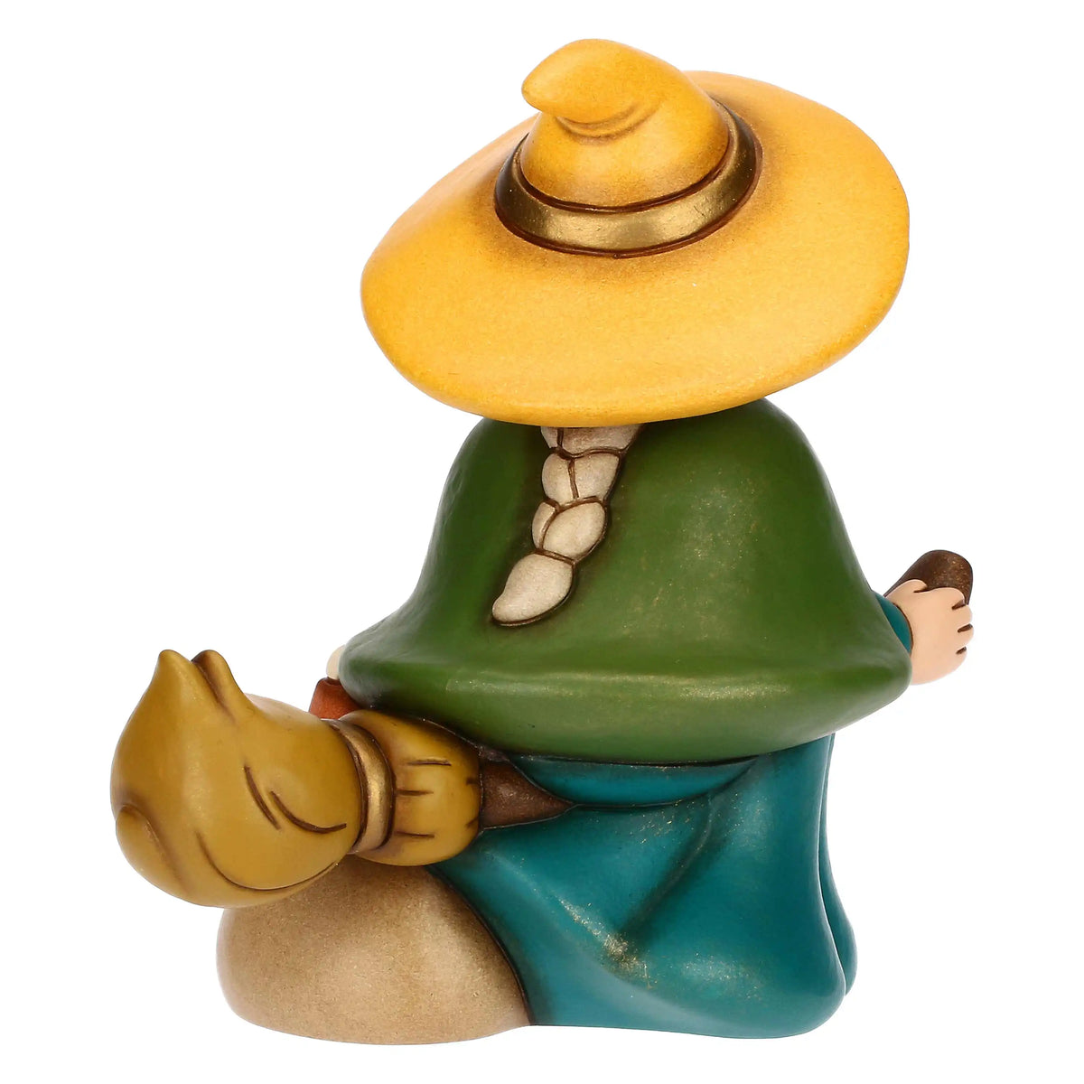 Befana Berta con Sacco dei Regali in Ceramica, Media