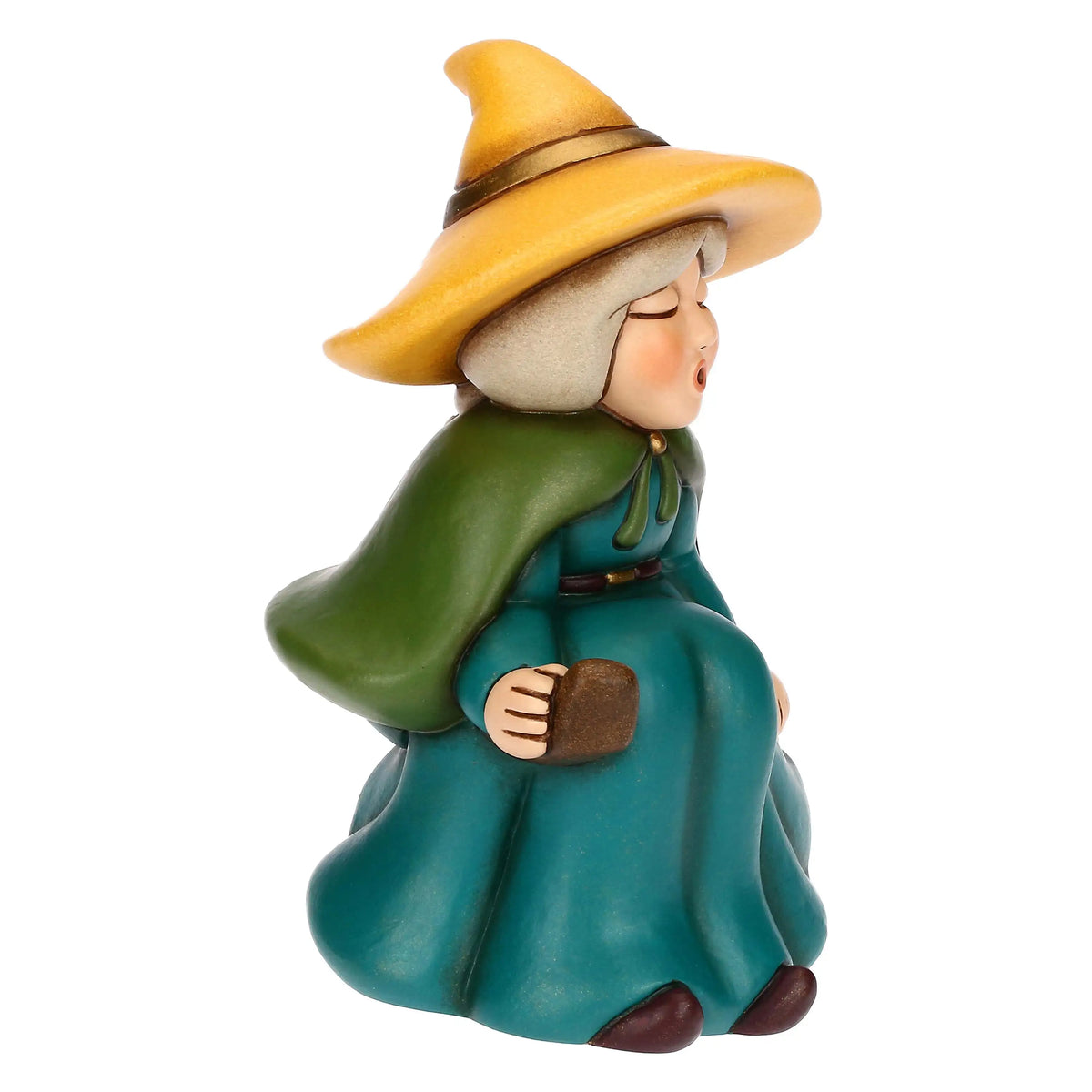 Befana Berta con Sacco dei Regali in Ceramica, Media