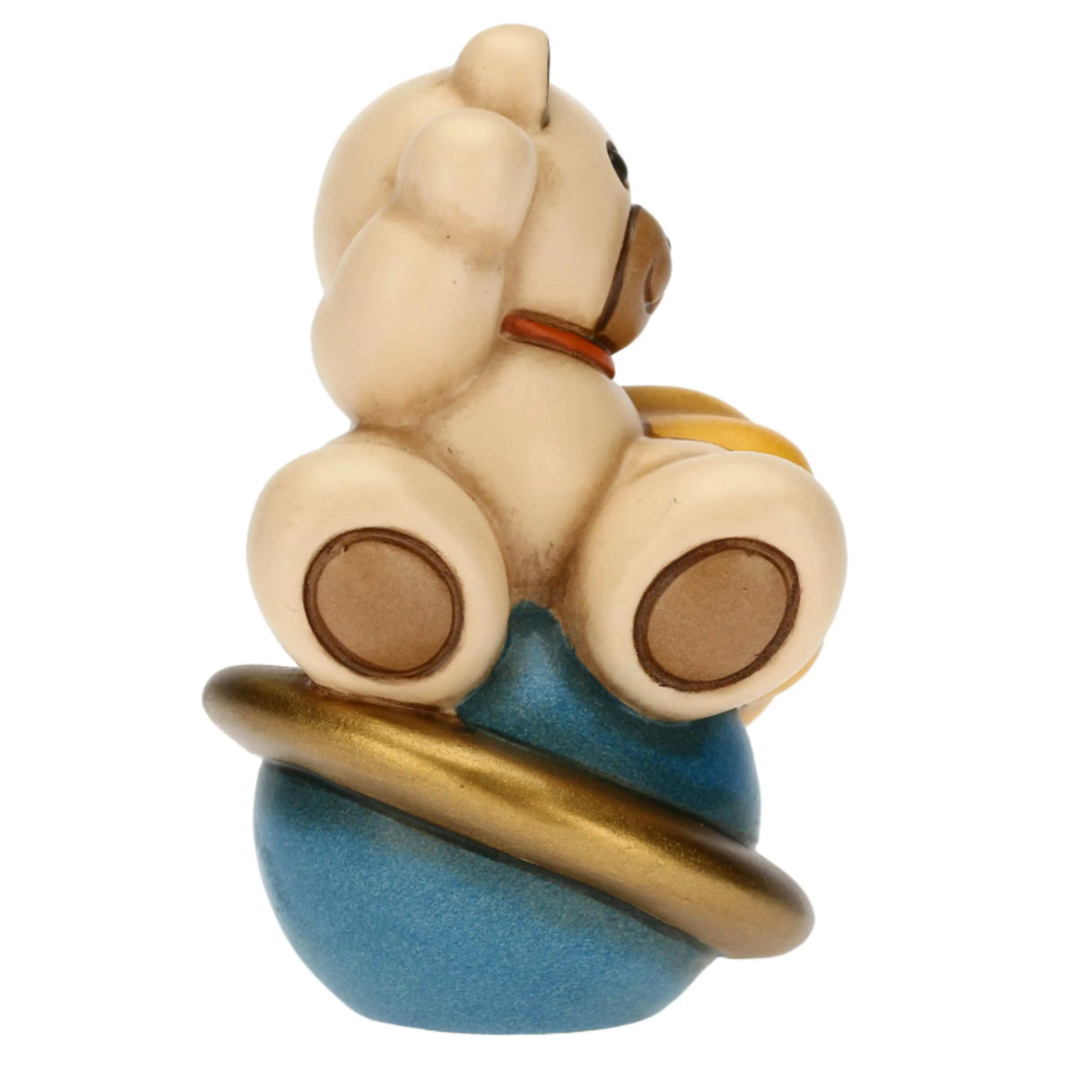 Teddy Astronauta Su Pianeta in Ceramica