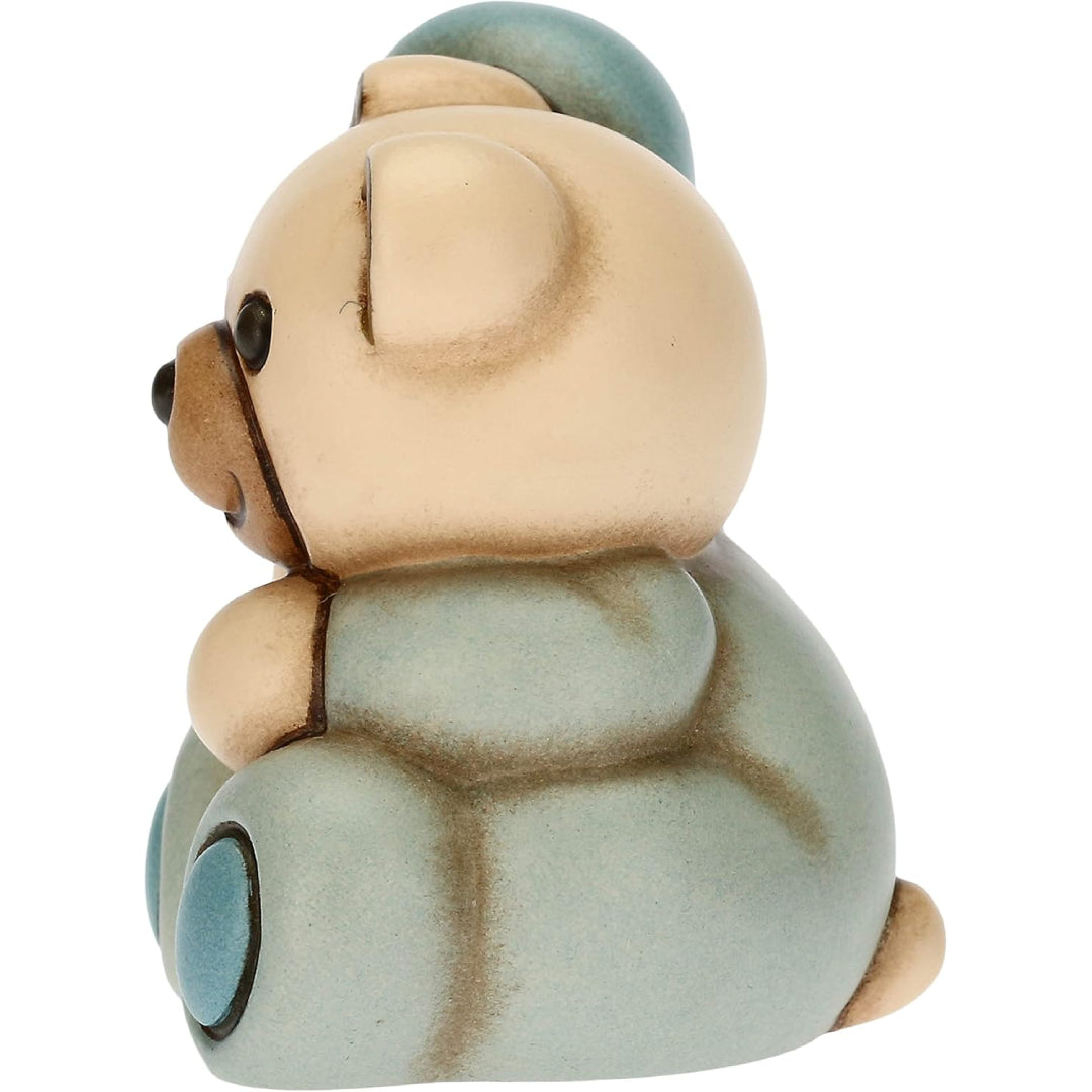 Teddy con Palloncino in Ceramica, Lui