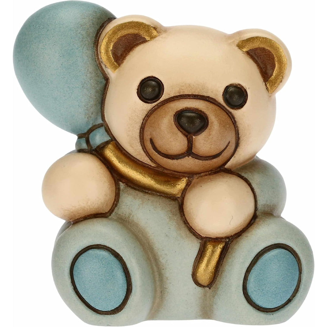 Teddy con Palloncino in Ceramica, Lui