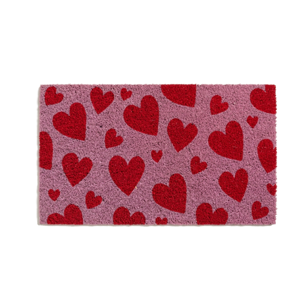 Il più romantico della serie, caratterizzato da uno sfondo rosa confetto tempestato di cuori rossi di varie misure. Ideale per un tocco "Shabby Chic".