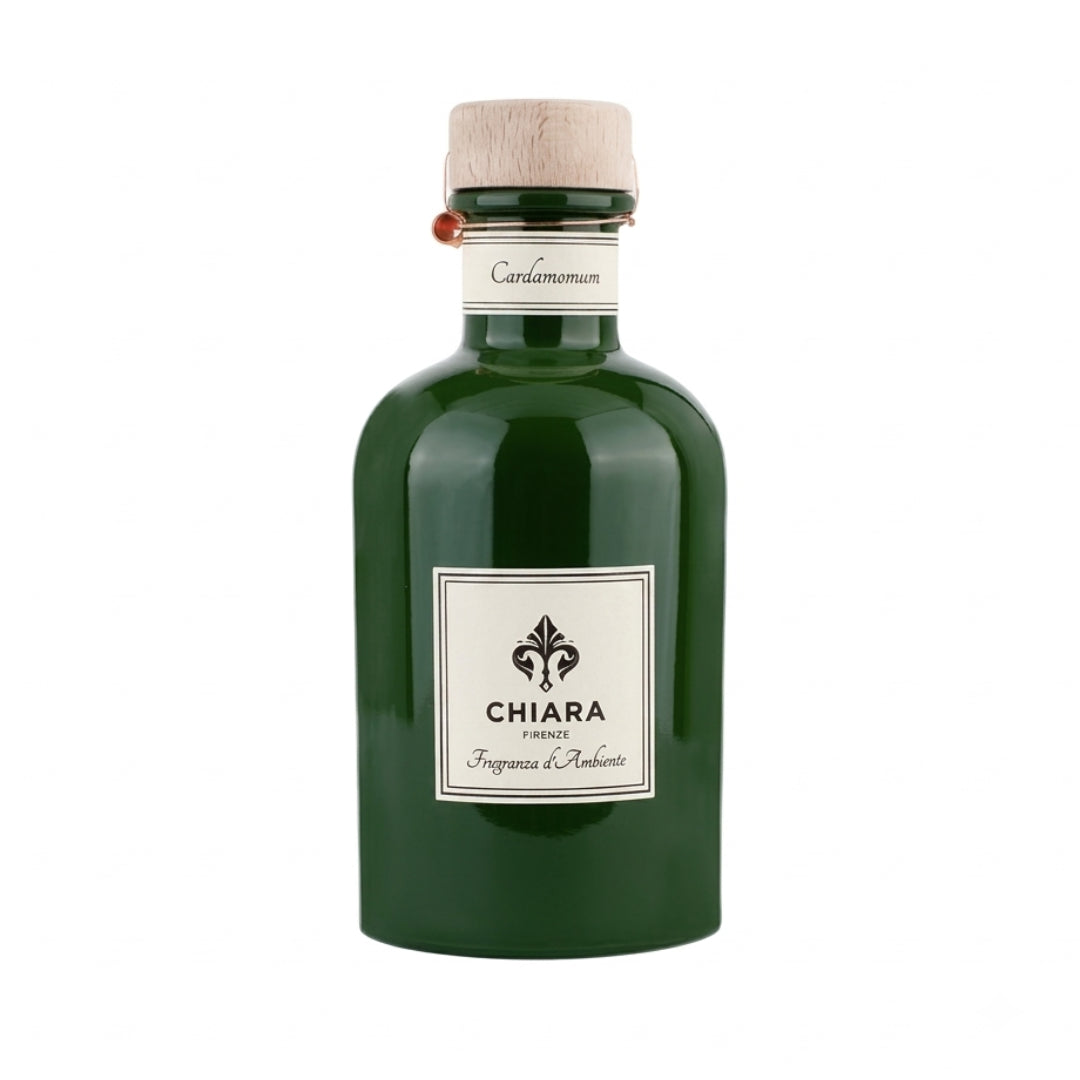 Diffusore Ambiente con Bottiglia Colorata - Cardamomo