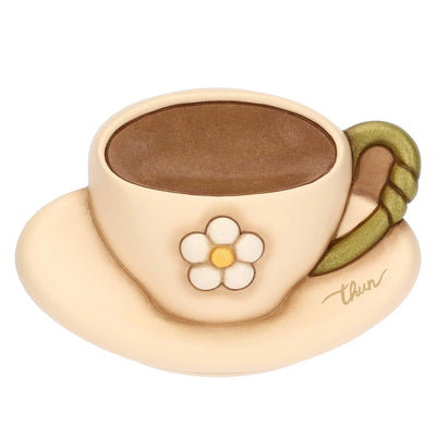 Formella Tazzina in Ceramica "Country Bloom"
