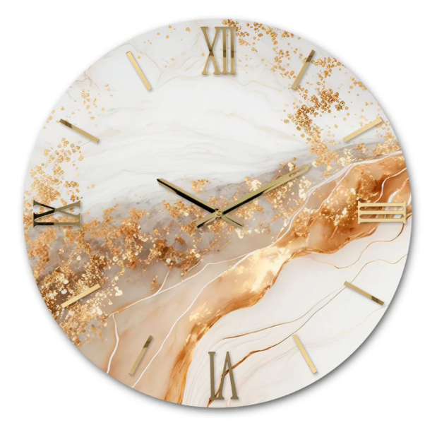 L'orologio "Shine" di Artidea è la massima espressione della luminosità applicata all'home decor. Questo modello punta tutto sul riverbero della luce e sulla preziosità dei dettagli, perfetto per chi vuole un pezzo che non passi inosservato.