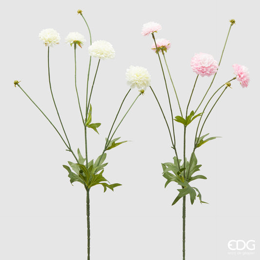 Rami di Dalia in silicone nelle due varianti colore bianco e rosa