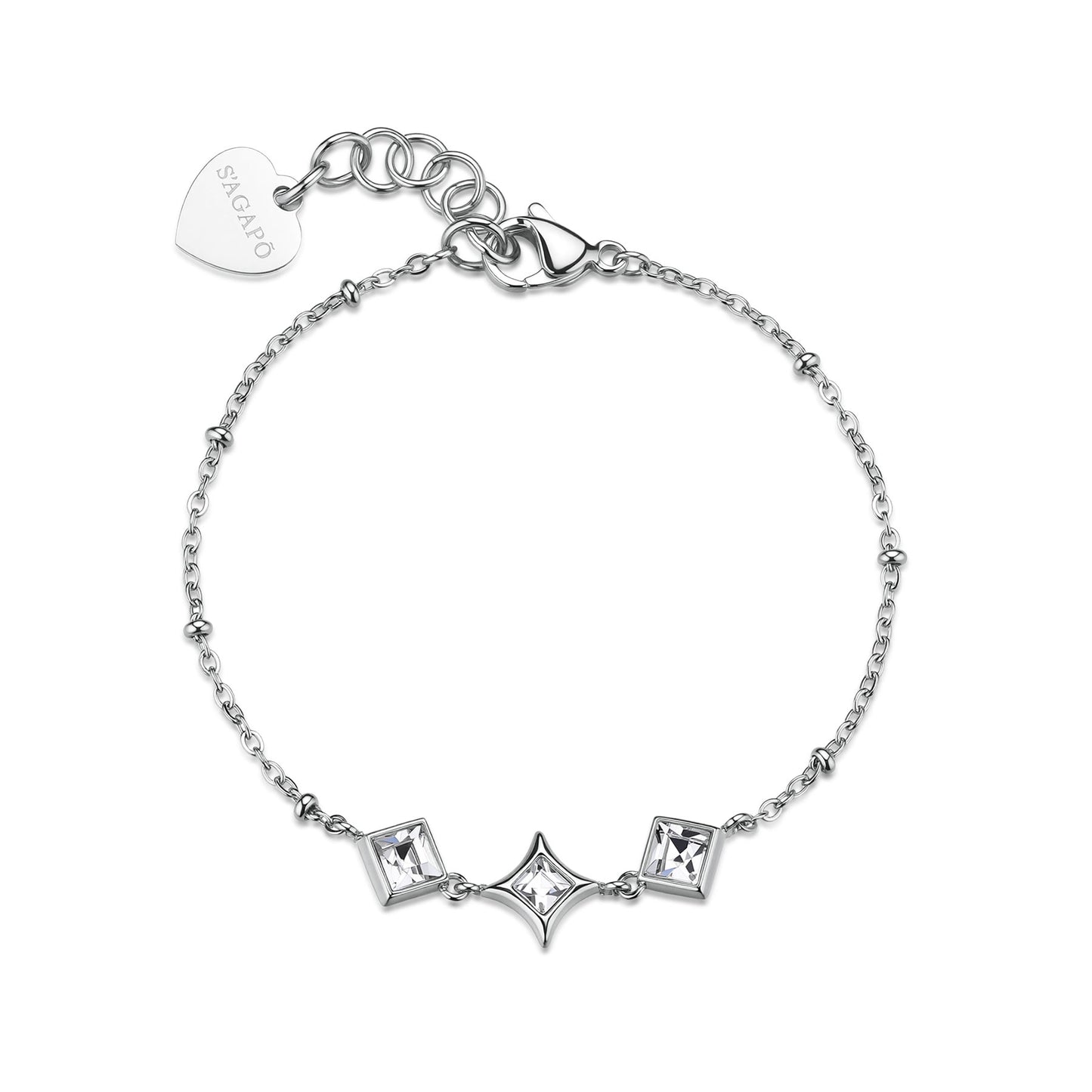 Il bracciale "Luce" di S'Agapõ un gioiello che punta sulla luminosità essenziale e sulla delicatezza delle forme, ideale per chi cerca un accessorio discreto ma di carattere.