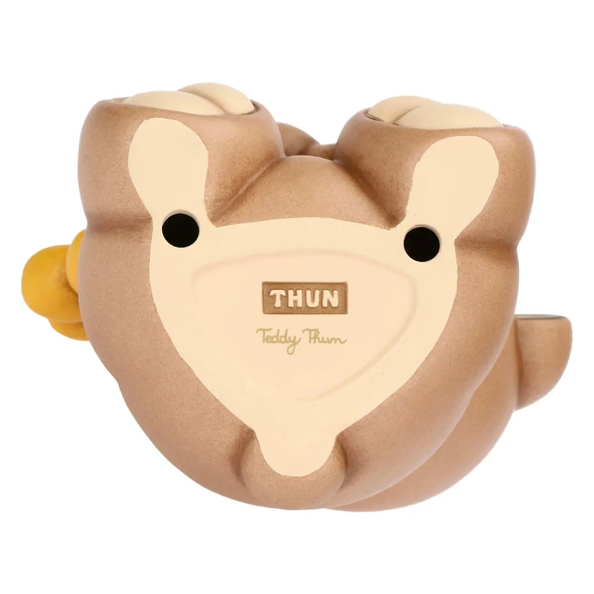 Base del Teddy THUN grande. Superficie piana color crema con impresso il marchio THUN e la dicitura Teddy Thun per garantirne l'originalità.