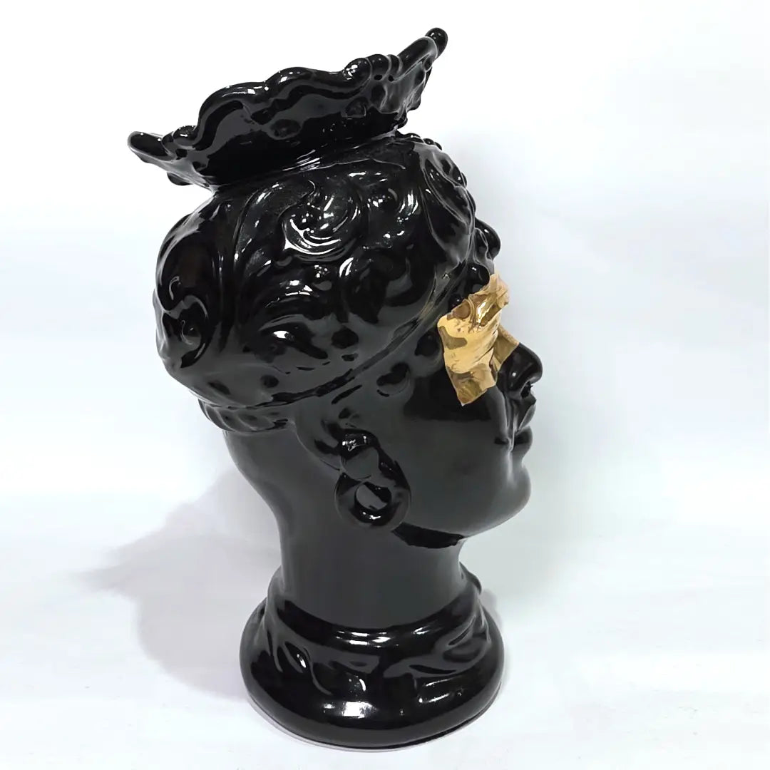 Teste di Moro con Maschera Dorata