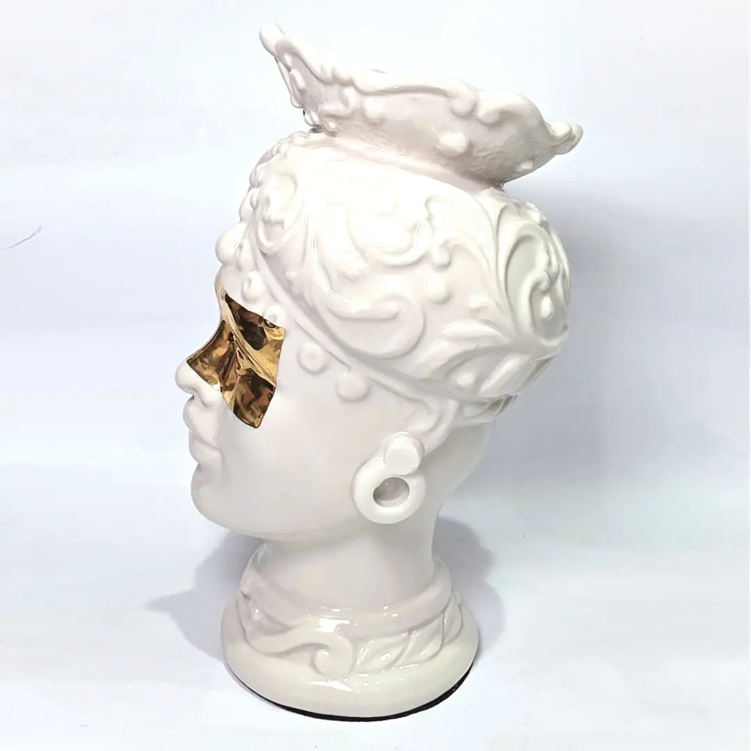 Teste di Moro con Maschera Dorata