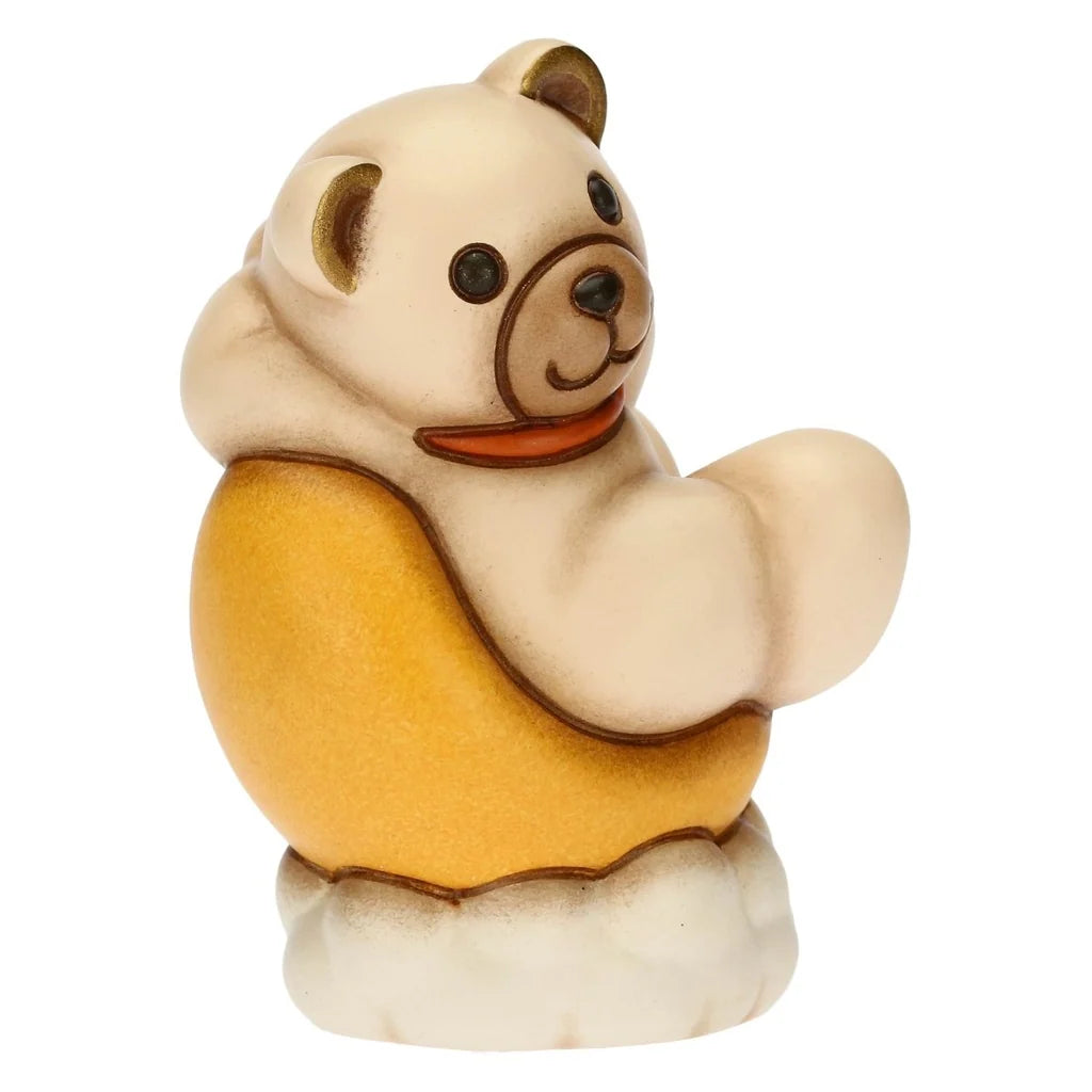 Teddy Astronauta Sulla Luna in Ceramica