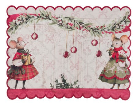 Tovaglietta Americana in Vinile "Favola di Natale"